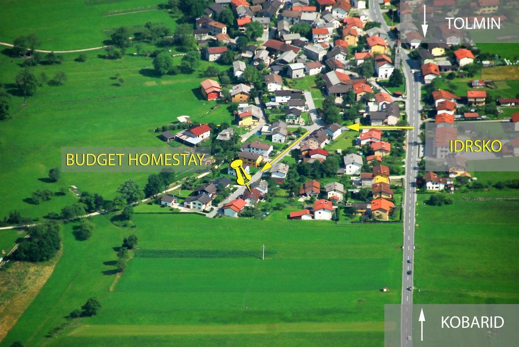 Budget Homestay Kobarid Eksteriør bilde